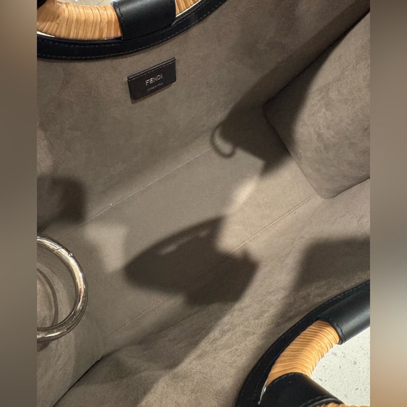 FENDI Runway FF Zucca Leather Shopper tote - Picture 7 of 9